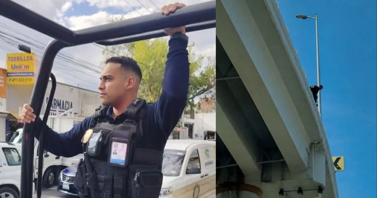Policía vial de León muere tras lanzarse de un puente; grabó video sobre salud mental antes de morir